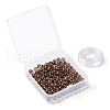 100Pcs 8mm Natural Smoky Quartz Round Beads DIY-LS0002-06-7
