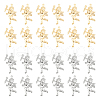 Unicraftale 32Pcs 2 Colors Valentine's Day 304 Stainless Steel Pendants STAS-UN0040-27-1