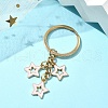 Star Alloy Enamel Keychain KEYC-YW00144-03-1