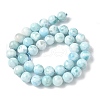 Natural Hemimorphite Beads Strands G-B141-01-10mm-3