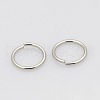 Tarnish Resistant 304 Stainless Steel Open Jump Rings STAS-N015-10-5x0.7mm-1