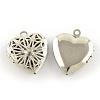 Tarnish Resistant 304 Stainless Steel Pendant Rhinestone Settings STAS-Q197-07-1