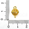 Brass Micro Pave Clear Cubic Zirconia Connector Charms KK-A230-06E-G-3