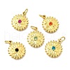 304 Stainless Steel Rhinestone Pendants STAS-K263-80G-1