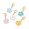 Alloy Enamel Pendants Decoration X1-HJEW-JM00631-1