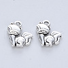 Tibetan Style Alloy Pendants TIBE-R316-063AS-RS-2