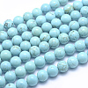 Natural Magnesite Beads Strands TURQ-G148-07-10mm-1