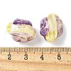 Two Tone Transparent Acrylic Beads OACR-D304-01H-3