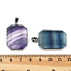 Natural Fluorite Pendants G-B139-02P-05-3