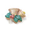 Resin Pendants RESI-O010-26-3