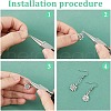 DICOSMETIC 90Pcs 3 Styles 925 Sterling Silver Open Jump Rings STER-DC0001-50-4