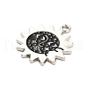 Alloy Enamel Pendants FIND-V001-02P-01-2