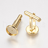304 Stainless Steel Cuffinks X-STAS-G187-23G-10mm-2