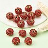 Alloy Rhinestone Beads RB-A034-10mm-A21G-4