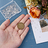 DICOSMETIC 300Pcs 3 Styles Rack Plating Brass Jump Rings FIND-DC0006-44-3
