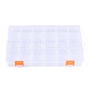 Rectangle Polypropylene(PP) Bead Storage Container CON-N014-03-4