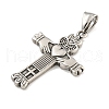 316 Surgical Stainless Steel Pendants STAS-E212-130AS-2