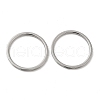 304 Stainless Steel Plain Band Rings RJEW-I101-01A-P-1