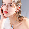 DELORIGIN 2Pcs 2 Styles Anti-Tarnish Stainless Steel Mini Hollow Column Perfume Bottle Necklaces NJEW-DR0001-02B-6
