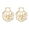 304 Stainless Steel Hoop Earrings EJEW-P271-09G-1
