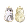 Alloy Enamel Pendants FIND-E031-02C-1