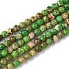 Dyed Natural Regalite/Imperial Jasper/Sea Sediment Jasper Beads Strands G-B124-C05-08-1