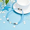 Natural Magnesite Beads Strands G-GA0001-15-5