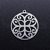 201 Stainless Steel Pendants STAS-Q201-JN346-1-1