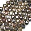 Natural Petrified Wood Beads Strands G-C116-A135-01-2