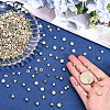 SUNNYCLUE 1800Pcs 8 Styles CCB Plastic Beads CCB-SC0001-16-3