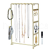 Iron Jewelry Display Stands ODIS-WH0086-148-1