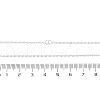 Brass Cable Chain Necklaces for Women Men KK-B129-30S-5