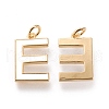 Brass Enamel Pendants KK-R139-04E-2