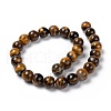 Natural Tiger Eye Round Bead Strands X-G-R200-14mm-2