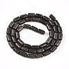 Natural Pyrite Beads Strands G-N346-01A-01-3