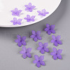 Frosted Acrylic Bead Caps X-MACR-S371-05A-747-6