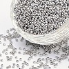 11/0 Grade A Electroplated Glass Seed Beads X-SEED-Q008-F8701-1