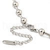 Non-Tarnish 304 Stainless Steel Heart Pendant Necklaces for Women NJEW-Z040-03P-3