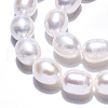 Natural Cultured Freshwater Pearl Beads Strands PEAR-N012-08D-5