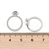304 Stainless Steel Stud Earrings EJEW-Z089-01P-5