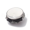 304 Stainless Steel & Opaque Resin Pendants PALLOY-JF02772-03-5