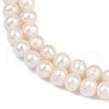 Natural Cultured Freshwater Pearl Beads Strands PEAR-I007-07W-01-4