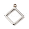 Non-Tarnish 304 Stainless Steel Pendants STAS-L022-291P-1