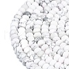 Natural Howlite Beads Strands G-P575-A32-6x4mm-3