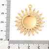 304 Stainless Steel Enamel Pendants STAS-D362-04G-02B-3