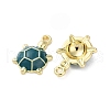 Alloy Enamel Pendants FIND-O003-08E-G-2