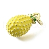 Brass with Enamel Charms KK-Q066-01J-G-2
