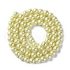 Eco-Friendly Dyed Glass Pearl Round Beads Strands HY-A008-6mm-RB012-3