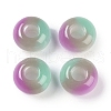 Triple Color Resin European Beads RESI-F055-06F-1
