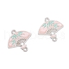 Alloy Enamel Connector Charms PW-WG5B01E-02-1